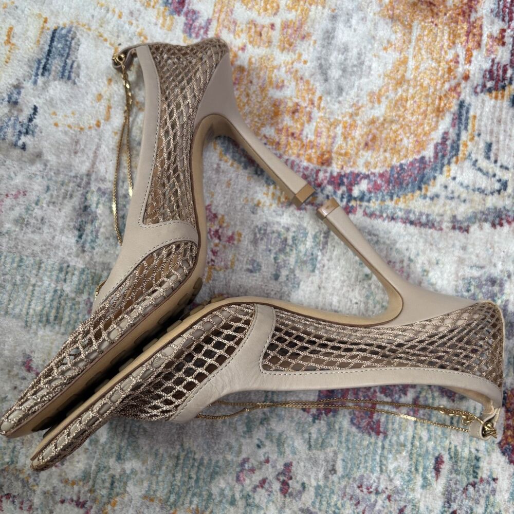Bottega Veneta Stretch Mesh Pumps - Picture 6 of 8